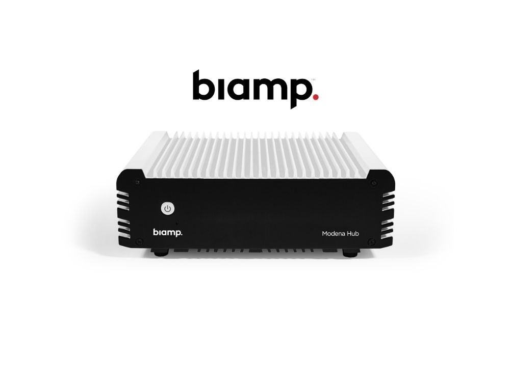 Draadloos Presenteren met Biamp Modena Hub