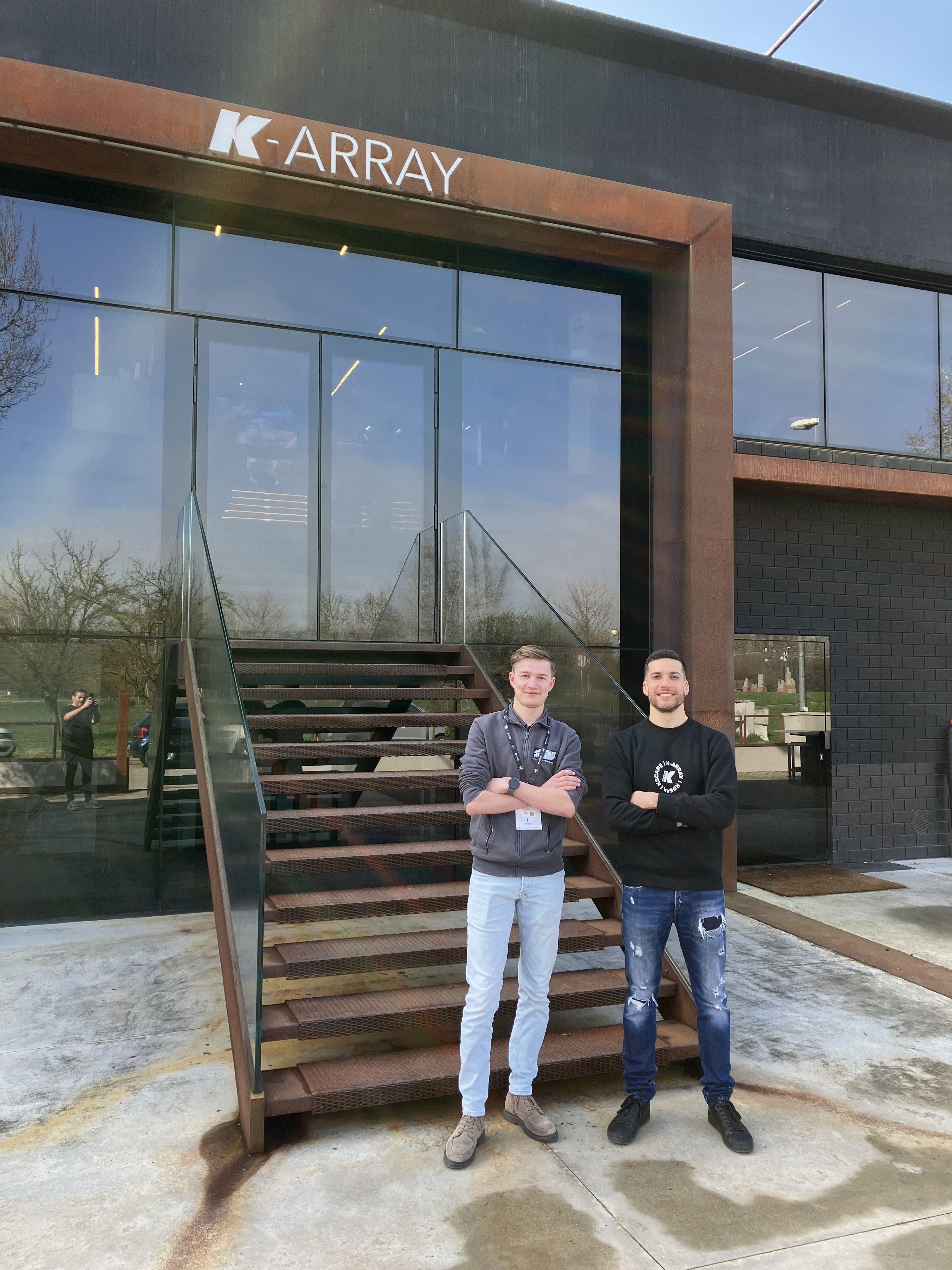 Op bezoek bij K-array met Rieme Maathuis