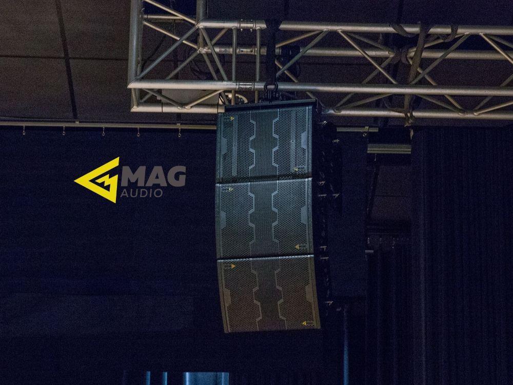 MAG Audio in toneelzaal De Drie Linden