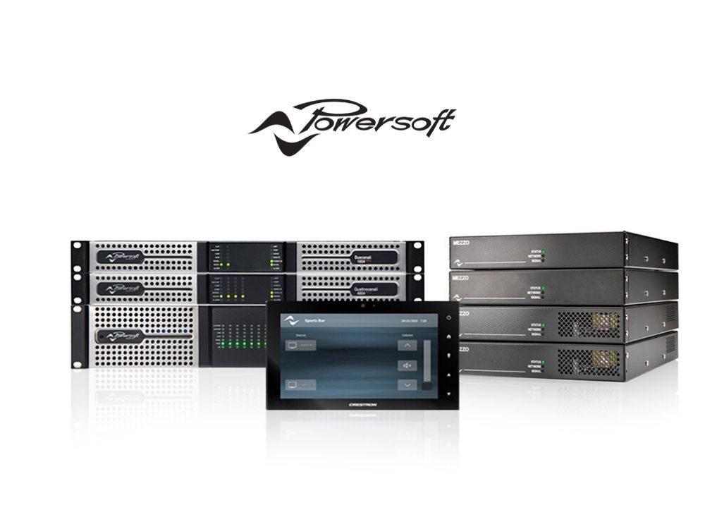 Powersoft plugin voor Q-Sys en Crestron