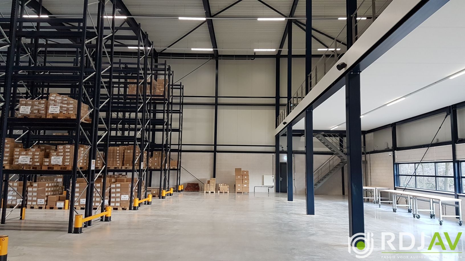 Centrale radio productiehallen Rotec BV